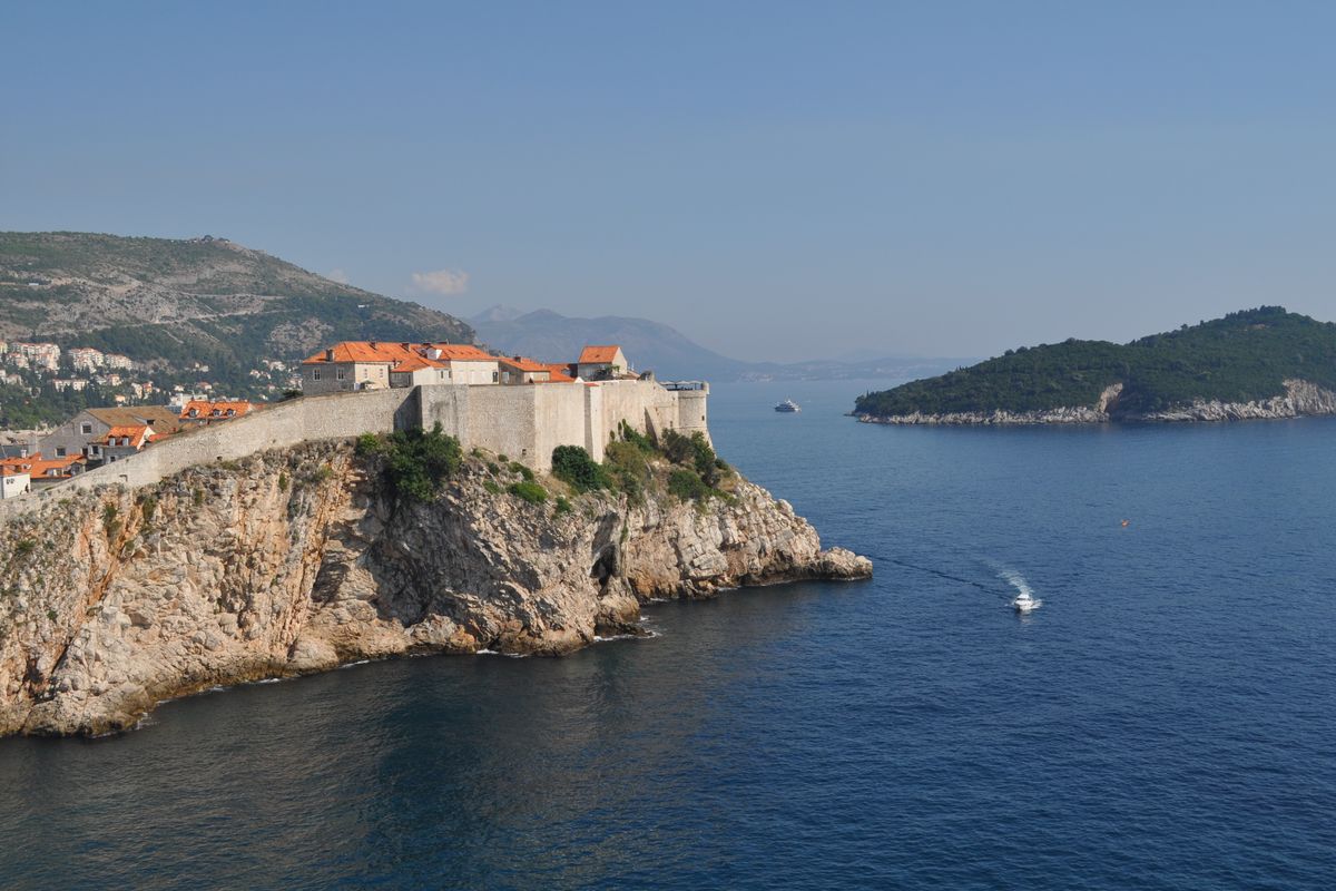 Luxury Dalmatian coast yacht charter in Croatia Adriatic coastal scenery