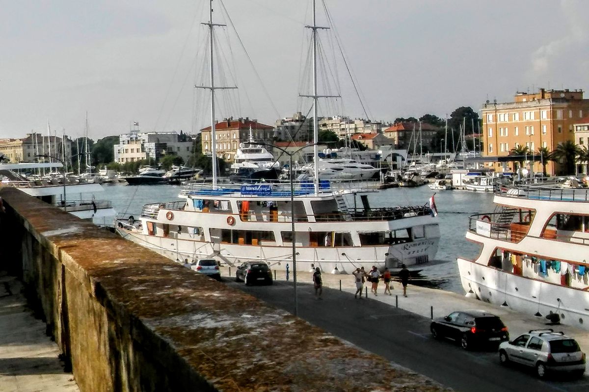 Luxury family yacht charter Croatia Adriatic coastal scenery