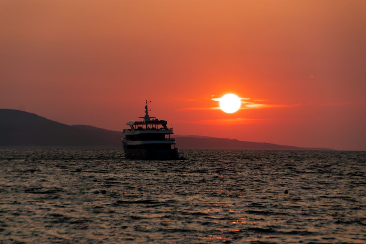 Luxury Dalmatian coast yacht charter in Croatia Adriatic coastal scenery