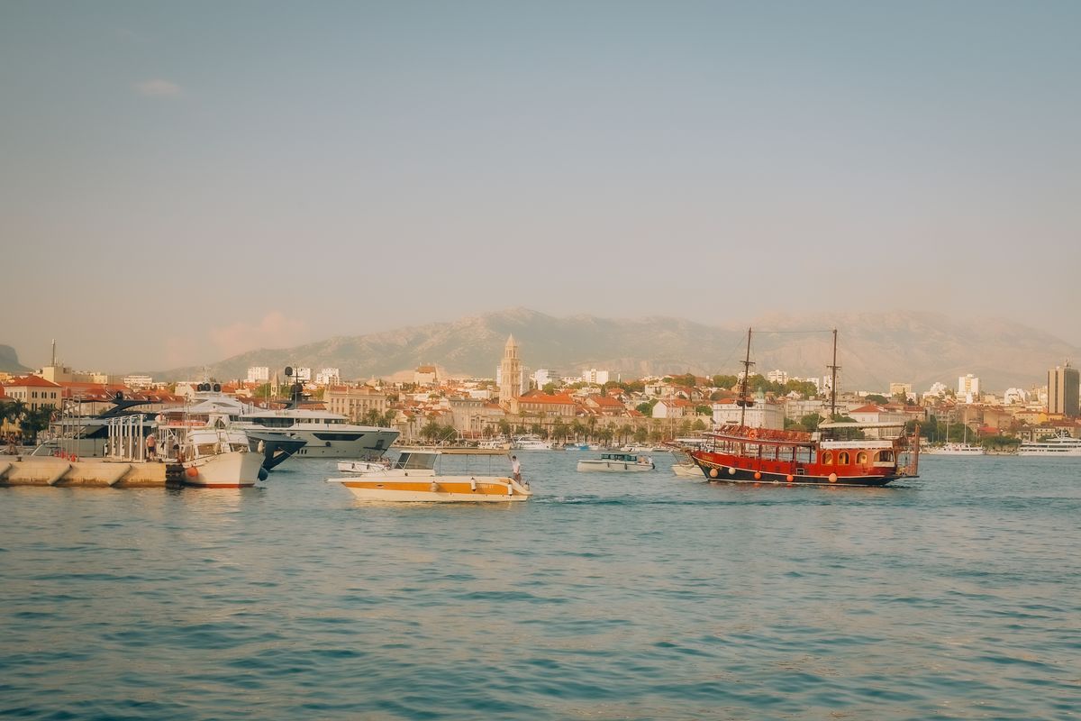 Luxury yacht gulet charter Croatia Adriatic coastal scenery