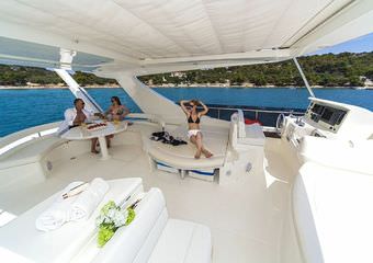 Ferretti 780 HT | Relaxing and invigorating holiday