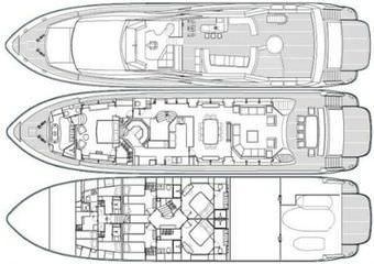 Sunseeker Yacht 34 M | Sailing boats