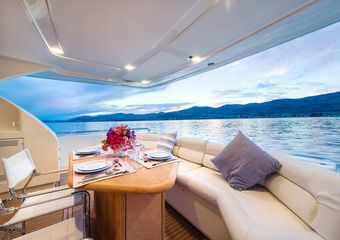ferretti 730 marino | Family-friendly yacht journey